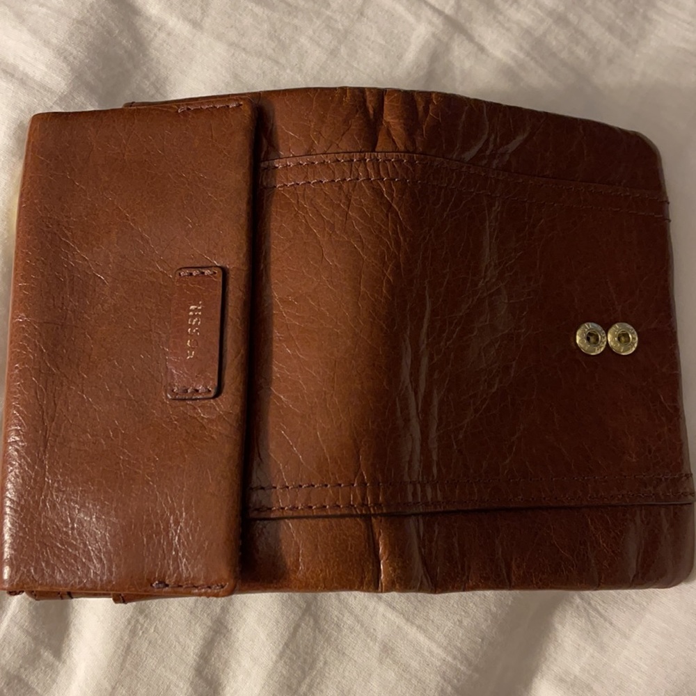 FÓSIL Wallet light brown in very good conditions - Picture 3 of 4